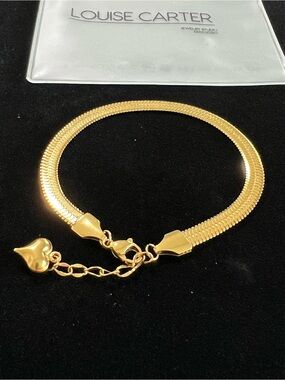 Louise Carter Meadow Herringbone Bracelet NEW